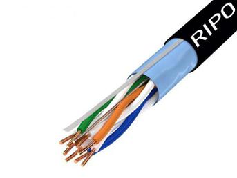 Сетевой кабель Ripo FTP 4 cat.5e 24AWG Cu Outdoor 100m 001-122014/100