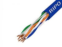 Сетевой кабель Ripo UTP 4 cat.6 23AWG Cu 25m 001-112017-25