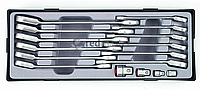 Набор накидных трещоточных ключей c переходниками под головку 16пр. Force T5164R