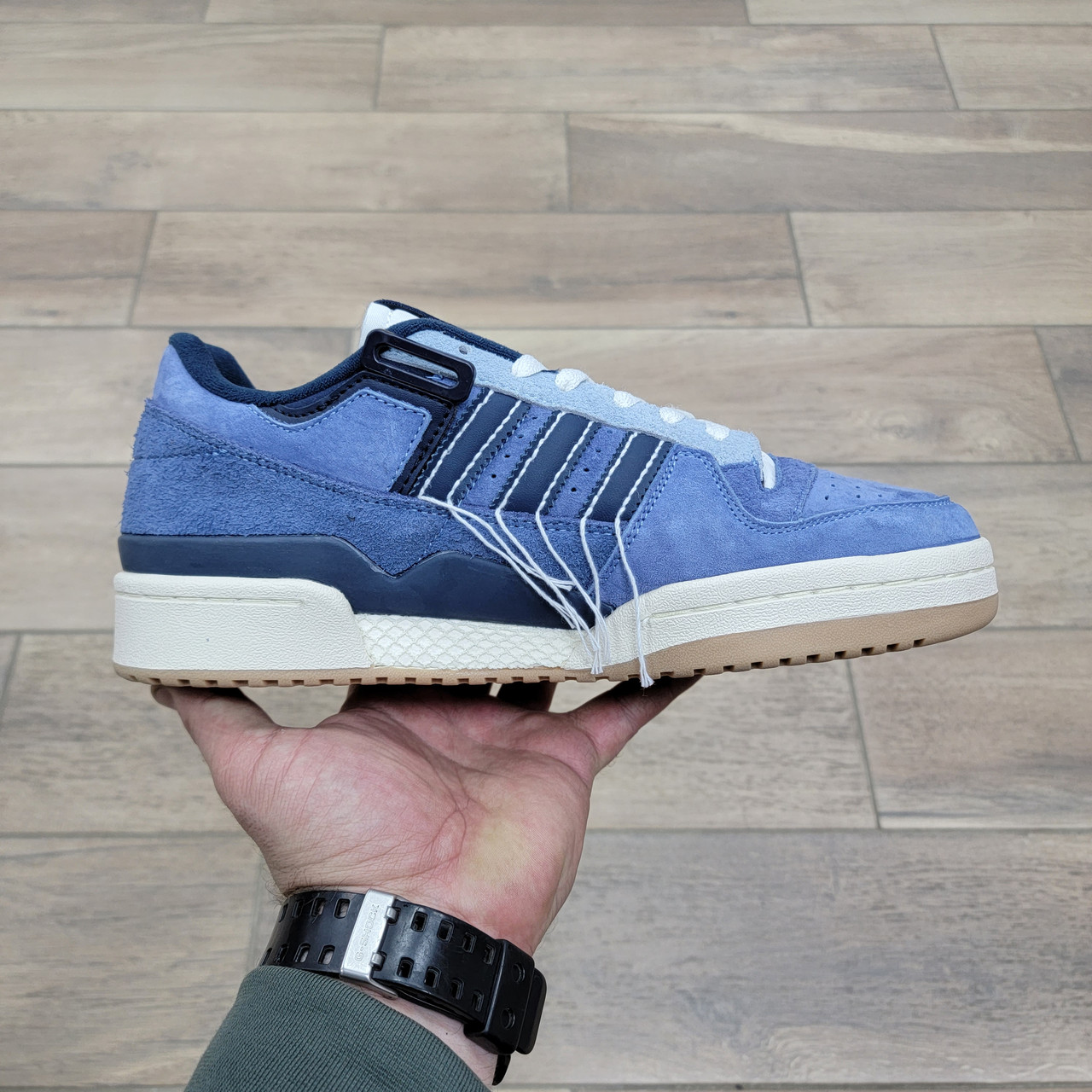 Кроссовки Adidas Forum 84 Low Blue Gum Shoes - фото 2 - id-p203161611