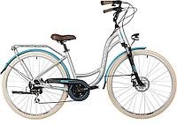 Велосипед Городской STINGER Calipso Evo 28 р.17 quot; Серый (700AHD.CALIPEVO.17GR1)