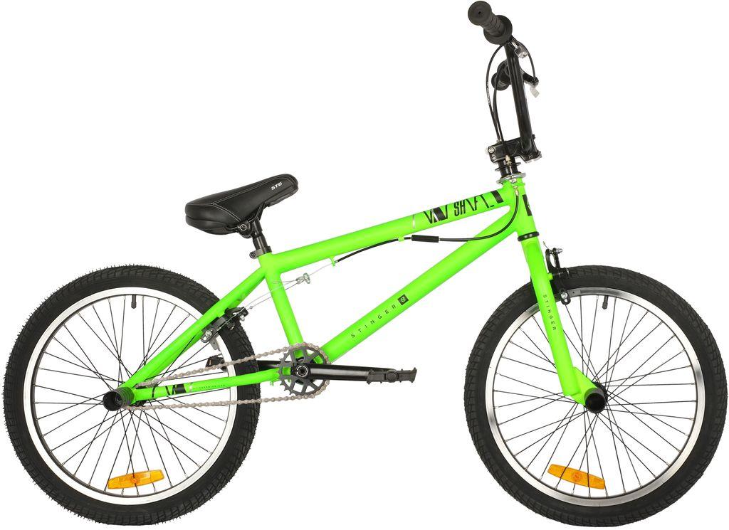 Велосипед Подростковый STINGER Shift 20 р.10 quot; Зеленый (20BMX.SHIFT.10GN1) - фото 4 - id-p203161571