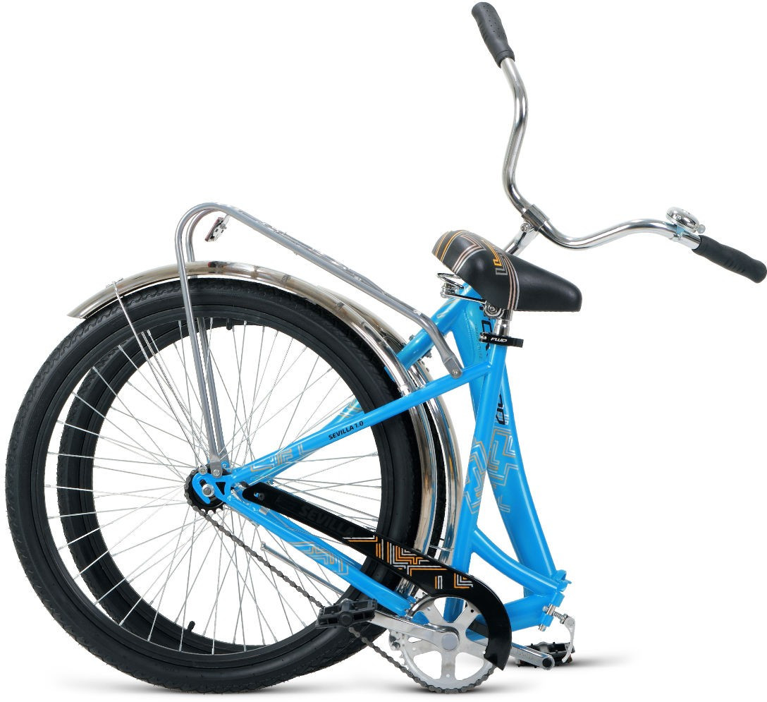 Складной велосипед складной Forward SEVILLA 26 1.0 (18.5 quot; рост) синий/серый 2022 год (RBK22FW26810) - фото 3 - id-p203141943