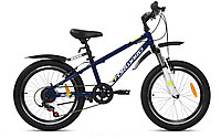 Детский велосипед хардтейл Forward UNIT 20 2.2 (10.5 quot; рост) темно-синий/белый 2022 год (RBK22FW20830)