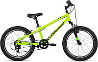 Детский велосипед хардтейл Forward UNIT 20 2.2 (10.5 quot; рост) ярко-зеленый/черный 2022 год (RBK22FW20829)