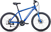 Горный велосипед хардтейл Forward HARDI 26 2.1 D (18 quot; рост) синий/бежевый 2022 год (RBK22FW26706)