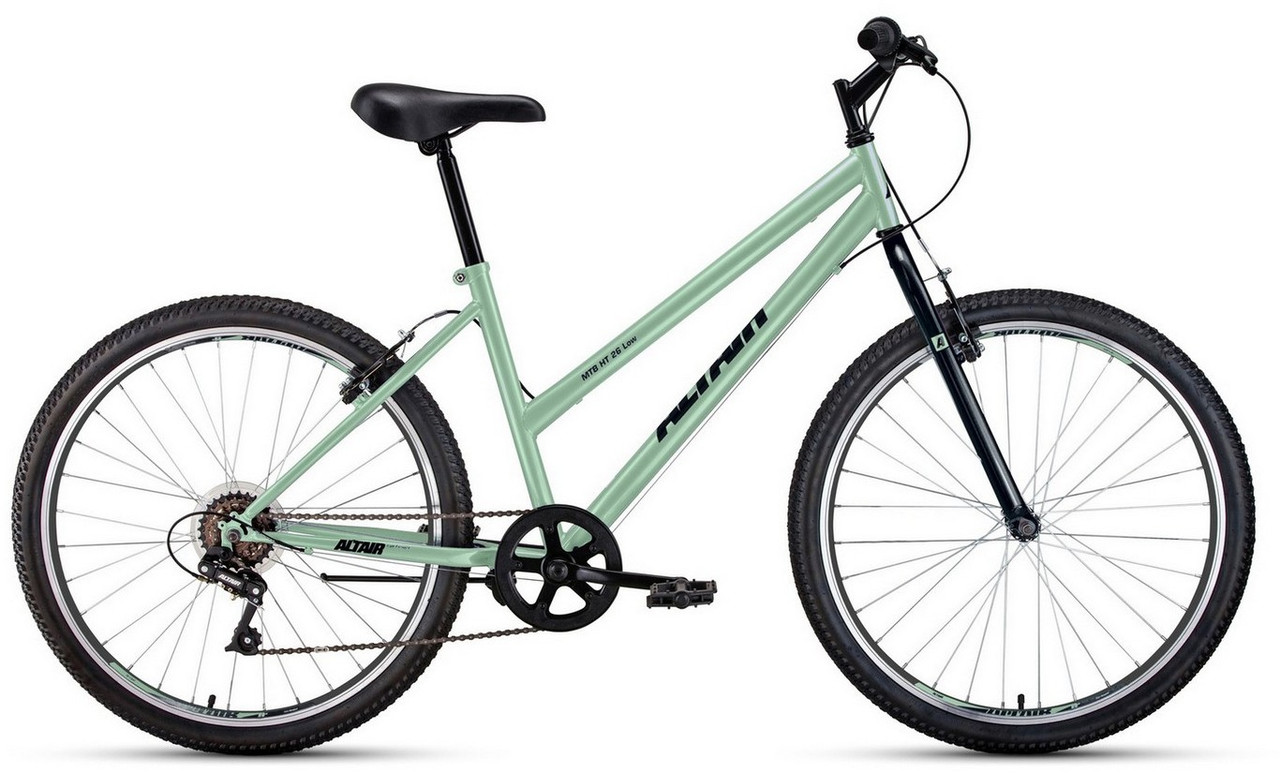 Горный велосипед хардтейл Altair ALTAIR MTB HT 26 low (15 quot; рост) мятный/черный 2021 год (RBKT1M166003) - фото 1 - id-p203141956