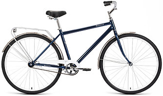 Городской велосипед Forward DORTMUND 28 1.0 (19 quot; рост) темно-синий/белый 2022 год (RBK22FW28610)