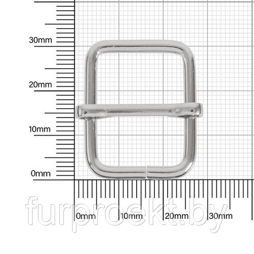 Кольцо WS 20х25мм (3,0мм) никель роллинг D