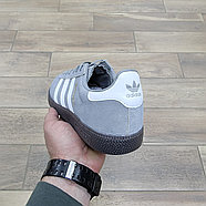 Кроссовки Adidas Munchen Gray White, фото 4