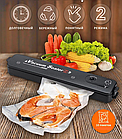 Вакуумный упаковщик (запайщик) продуктов Vacuum Sealer Z (2 режима работы 10 пакетов в подарок), фото 10