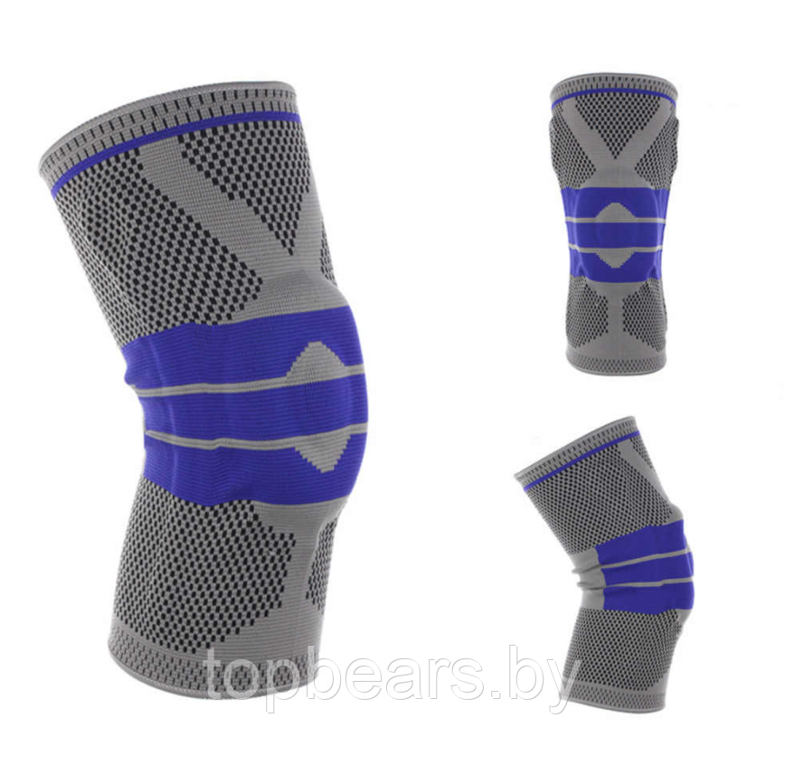Активный бандаж для разгрузки и мышечной стабилизации коленного сустава Nesin Knee Support/Ортез-наколенник - фото 6 - id-p187646333