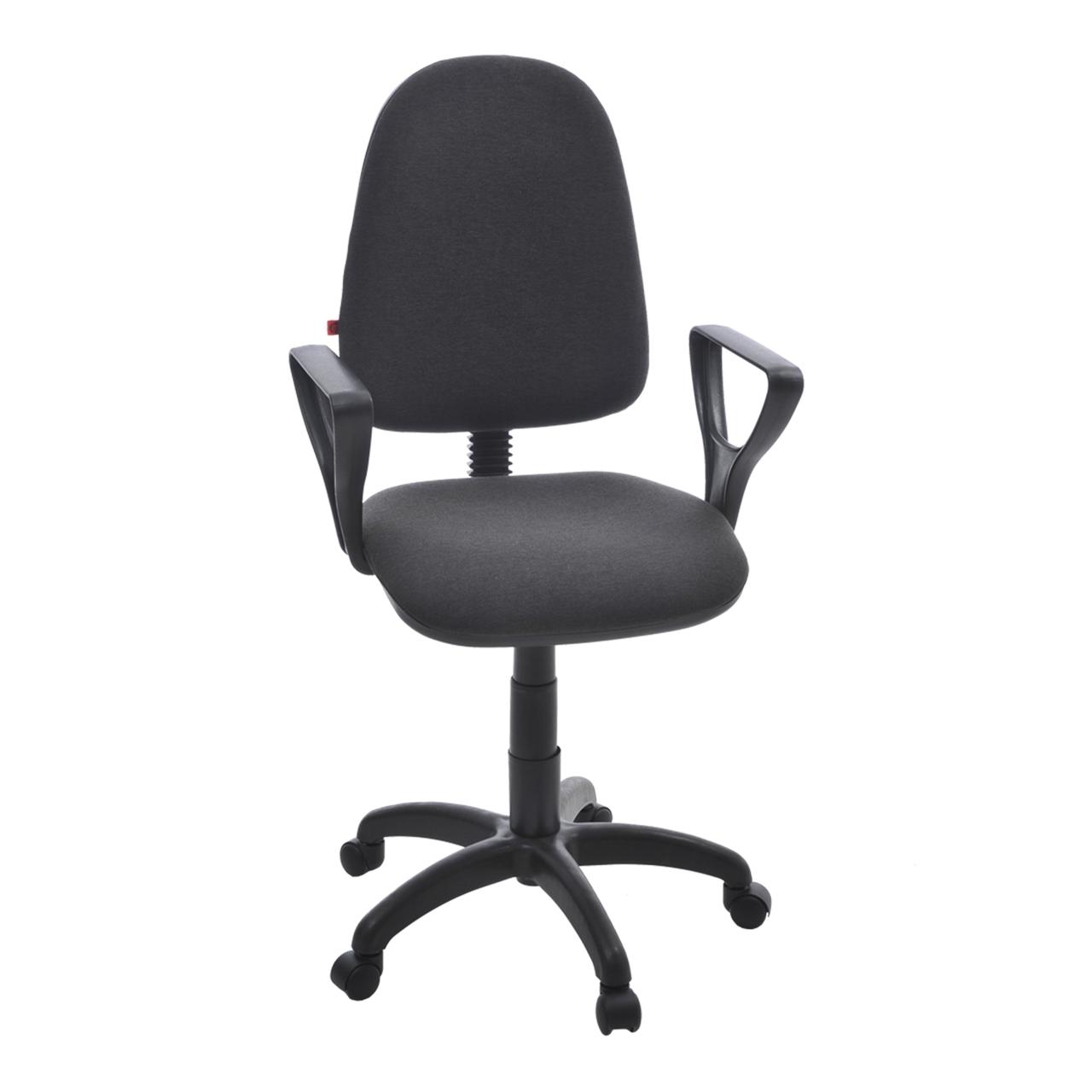 Кресло поворотное Престиж, темно-серый, ткань - фото 3 - id-p189985040