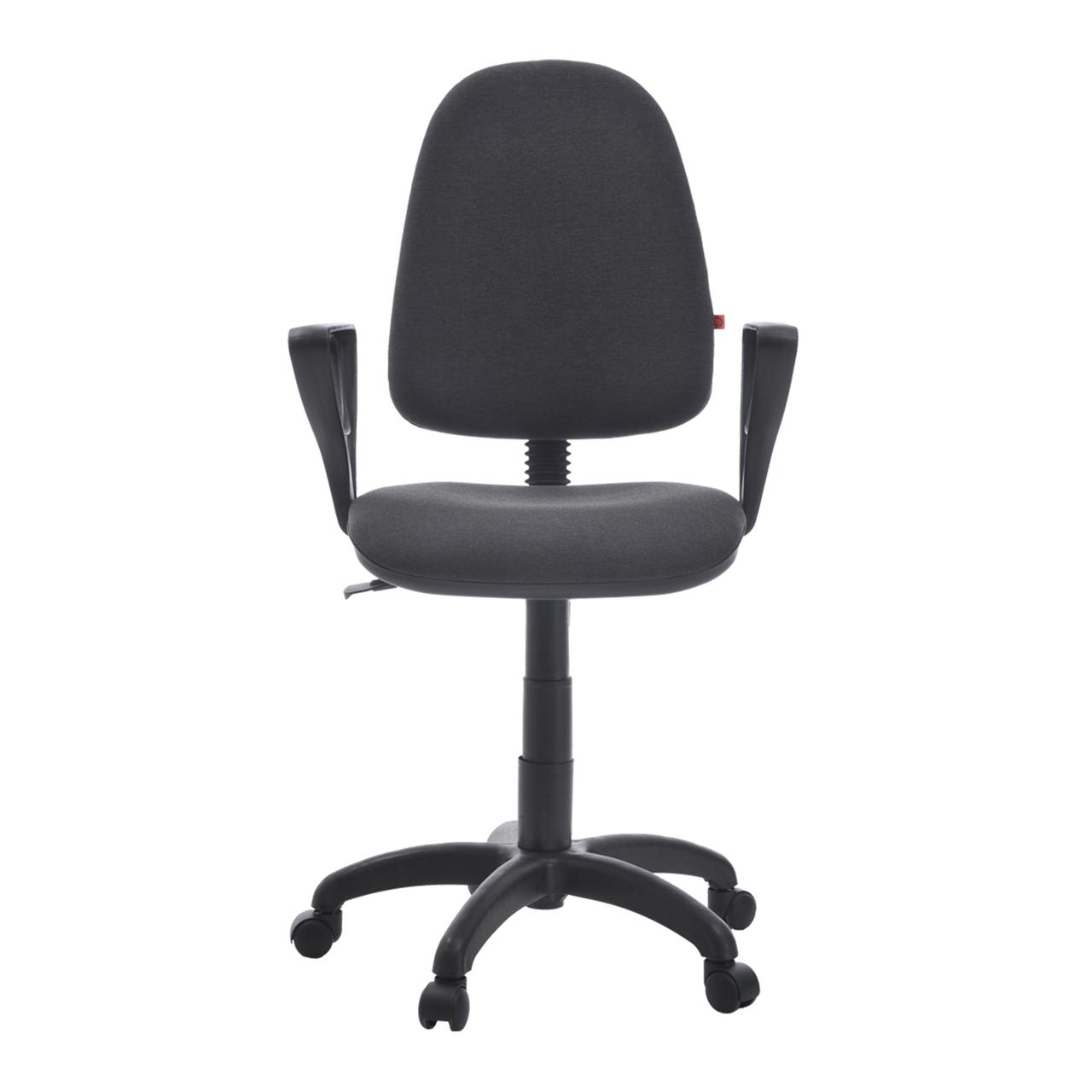 Кресло поворотное Престиж, темно-серый, ткань - фото 4 - id-p189985040