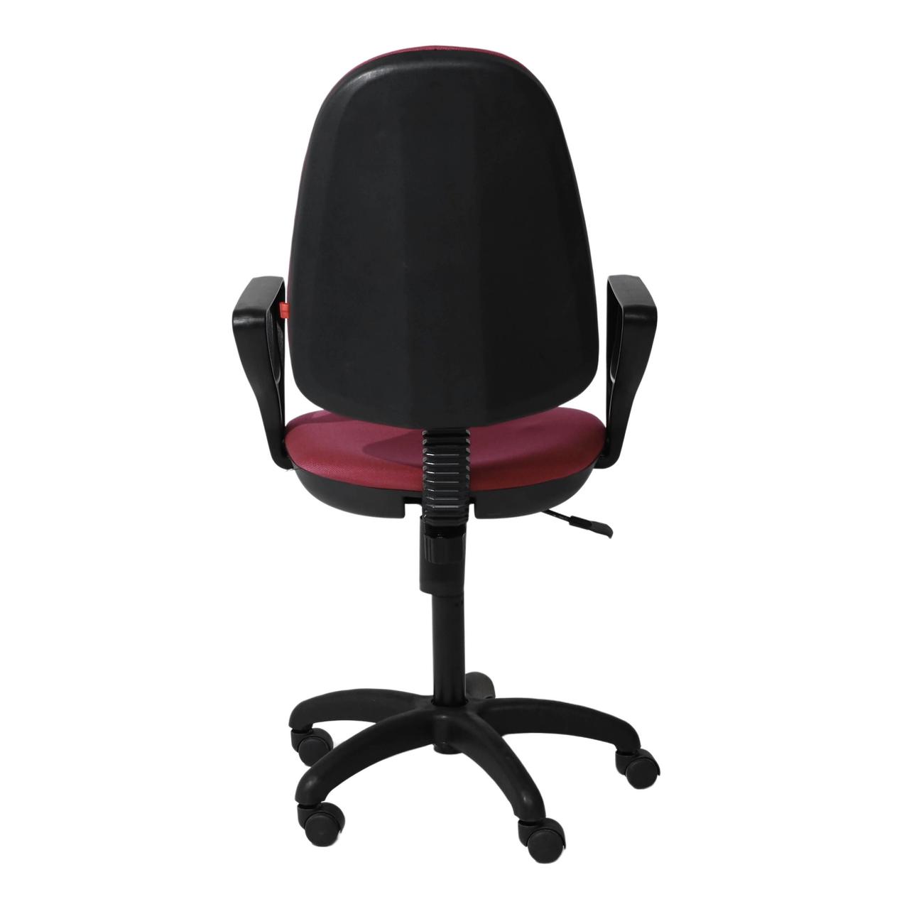 Кресло поворотное Престиж, бордовый, ткань - фото 6 - id-p193757617