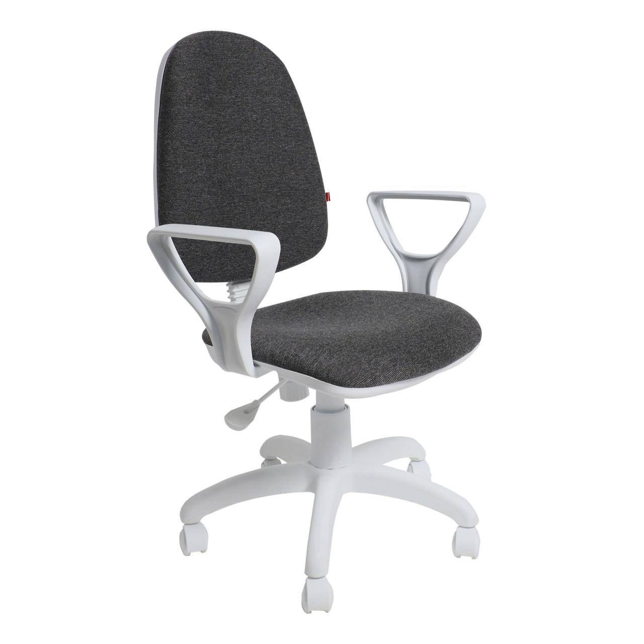 Кресло поворотное Престиж, светло-серый, ткань - фото 1 - id-p193501331