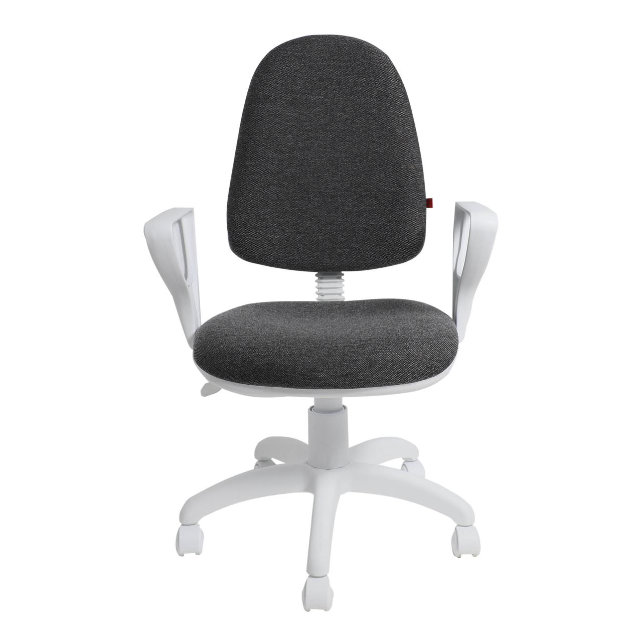 Кресло поворотное Престиж, светло-серый, ткань - фото 2 - id-p193501331