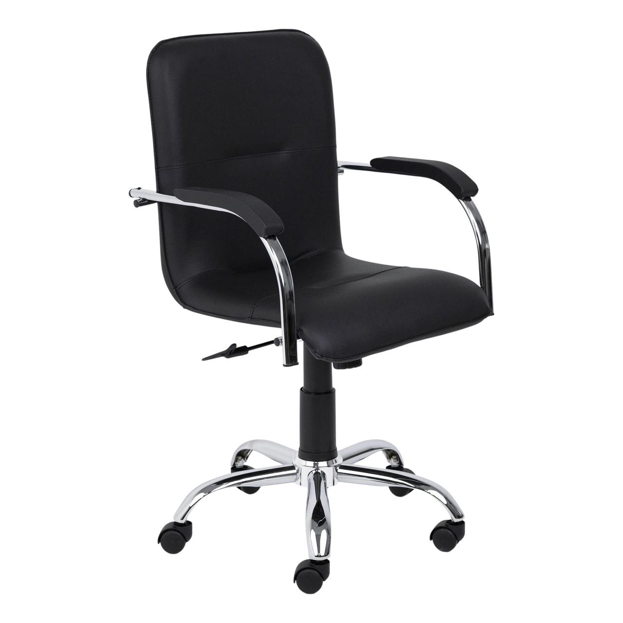 Кресло поворотное Samba GTP TG, черный, искусственная кожа