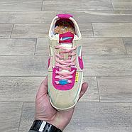 Кроссовки Union X Nike Cortez Beige Pink, фото 3