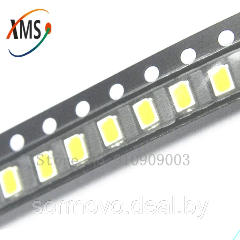 Светодиод SMD 0805 LED-3-3,2V.I=20mA.Для ремонта светильников и ламп.Подсветка автомагнитолы.