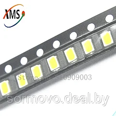 Светодиод SMD 0805 LED-3-3,2V.I=20mA.Для ремонта светильников и ламп.Подсветка автомагнитолы.