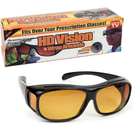 Антибликовые защитные очки HD Vision WrapArounds - фото 2 - id-p94186659