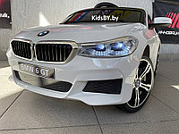 Детский электромобиль RiverToys BMW6 GT JJ2164 (белый) Лицензия