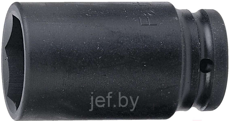 Головка 6 гр. ударная L=100мм, 27 мм FORCE 48510027, фото 2