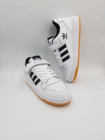 Кроссовки женские Adidas Forum Low / подростковые / белые