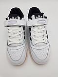 Кроссовки мужские Adidas Forum Low / белые, фото 6
