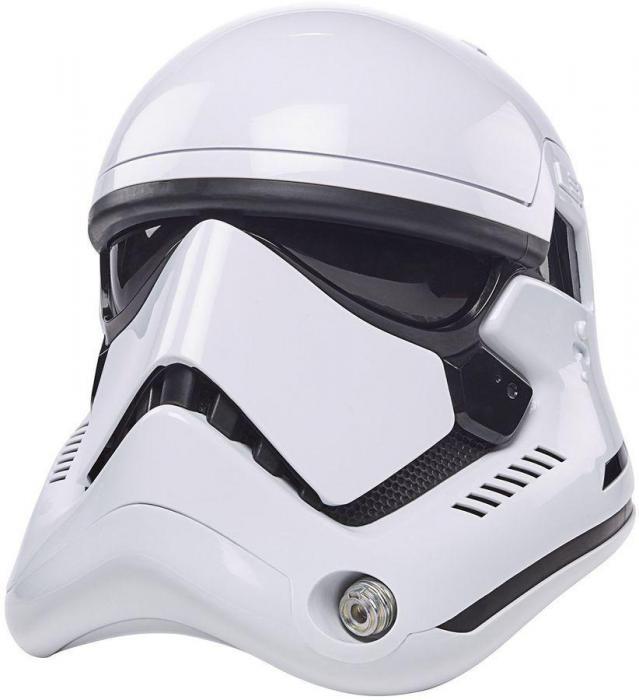 Головной убор Hasbro Star Wars First Order Stormtrooper Premium Electronic Helmet (F00125L0) - фото 4 - id-p203157694