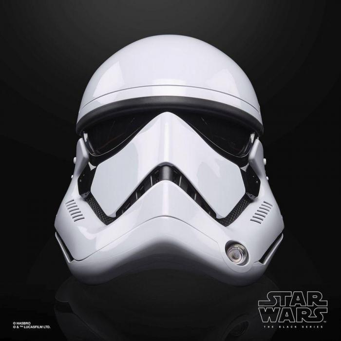 Головной убор Hasbro Star Wars First Order Stormtrooper Premium Electronic Helmet (F00125L0) - фото 5 - id-p203157694