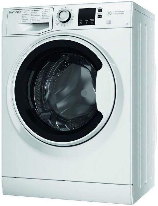 Стиральная машина HOTPOINT NSS 6015 W RU, с фронтальной загрузкой, 6кг, 1000об/мин - фото 2 - id-p202757542