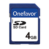 Карта памяти SD 4GB Onefavor (Class 4)