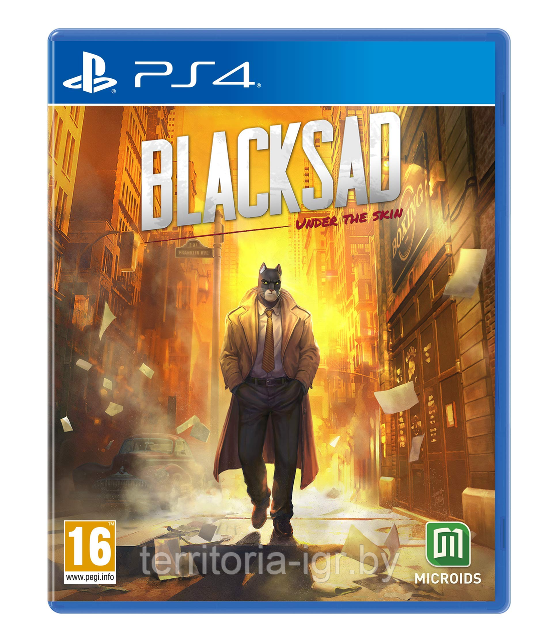 Blacksad: Under the Skin PS4 ( Русская Озвучка ) - фото 1 - id-p115820356