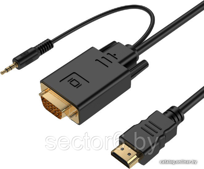 Кабель Cablexpert A-HDMI-VGA-03-10M - фото 1 - id-p203206972
