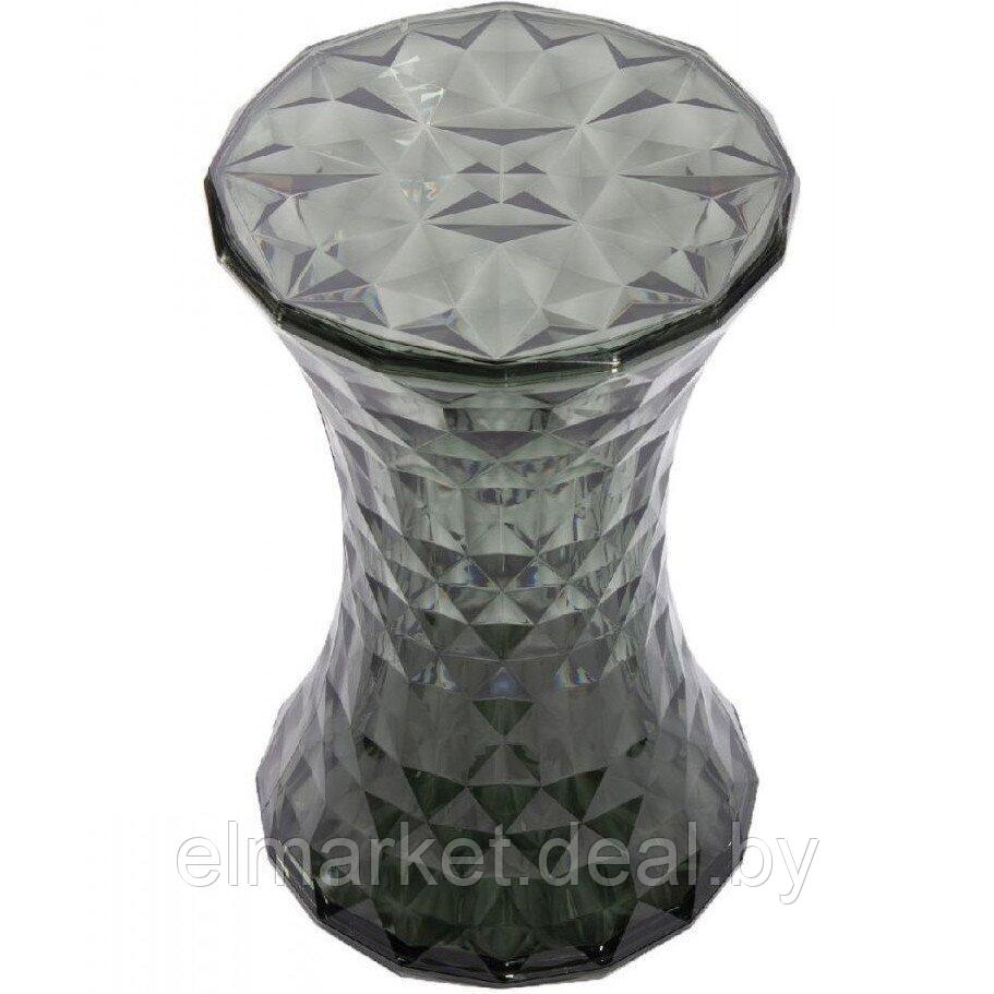 Стул-пуф Bradex Zara серый (131-APC SMOKE02) прозрачный/серый - фото 1 - id-p203208032