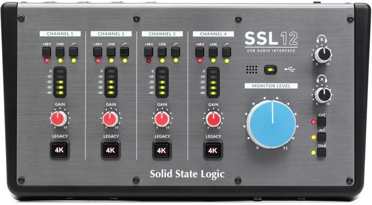 Аудиоинтерфейс Solid State Logic SSL12