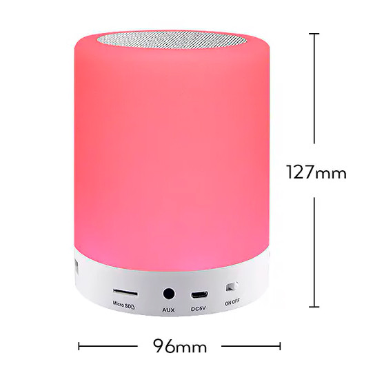 Портативная Bluetooth колонка с подсветкой ночник Touch Lamp Portable Speaker CL-671 - фото 4 - id-p203209111