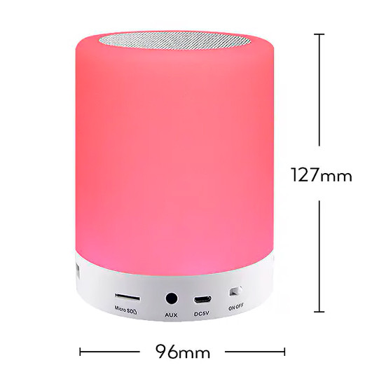 Портативная Bluetooth колонка с подсветкой ночник Touch Lamp Portable Speaker CL-671 - фото 6 - id-p203209110