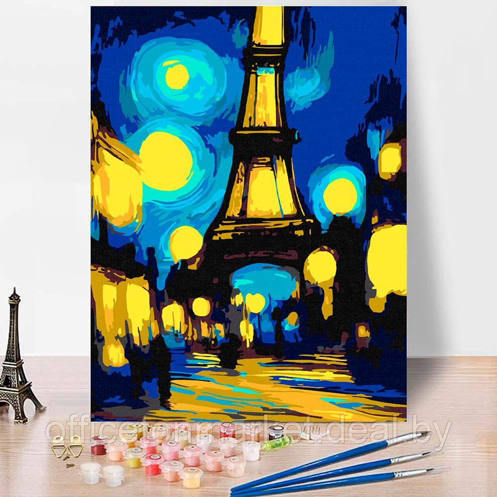 Картина по номерам "Ван Гог Ночной Париж" - фото 3 - id-p203207937