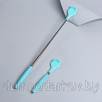 Массажёр - чесалка, с раздвижной ручкой, 20/55 см, цвет МИКС, фото 4