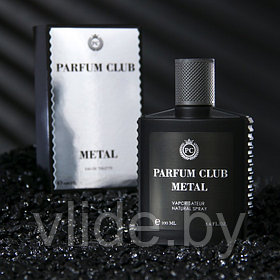 Туалетная вода мужская Parfum Club Metal, 100 мл