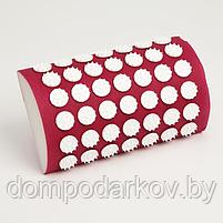 Аппликатор Кузнецова, валик для шеи, спанбонд, красный, 14 x 23 см., фото 2