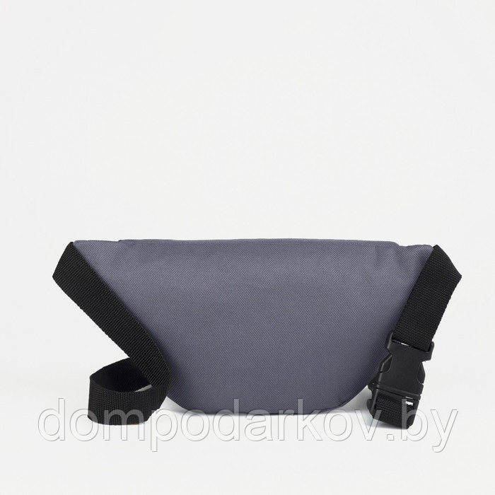 Поясная сумка на молнии, цвет серый - фото 2 - id-p203210758