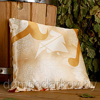 Подушка сувенирная, 22×22 см,  лаванда, можжевельник, микс, фото 4