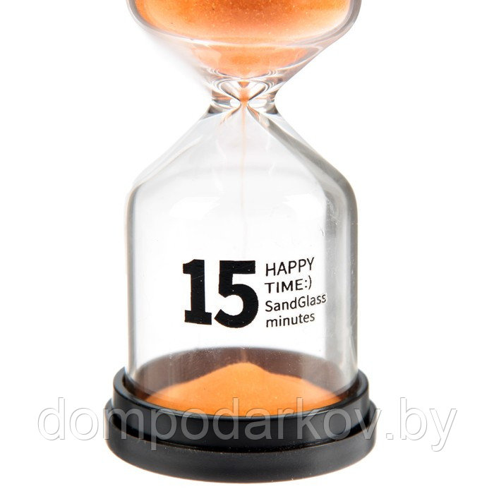 Песочные часы Happy time, на 15 минут, 4 х 11 см, микс - фото 3 - id-p203210865