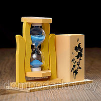 Песочные часы "Япония", сувенирные, с карандашницей, 5 х 13.5 х 10 см, микс, фото 2