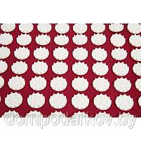 Аппликатор Кузнецова, 384 колючки, спанбонд, красный, 50x75 см., фото 2