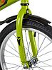 Велосипед NOVATRACK 18 quot; TWIST зелёный, тормоз нож, крылья корот, защита А-тип (181TWIST.GN20), фото 3